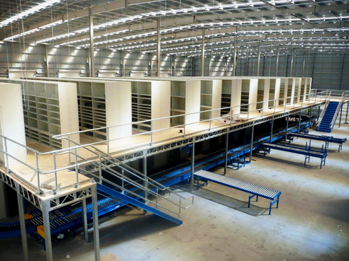 Mezzanine floor structure from Hopleys