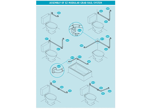 EZ Modular 32mm System from Hand Rail Industries