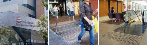 High traffic area tactiles from CTA Australia