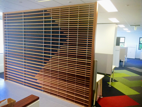 Feature Cedar Screens from Glenmar Custom Joinery
