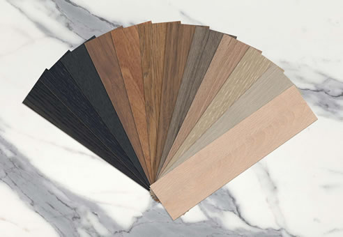 woodgrain prints for standard laminates and melamines