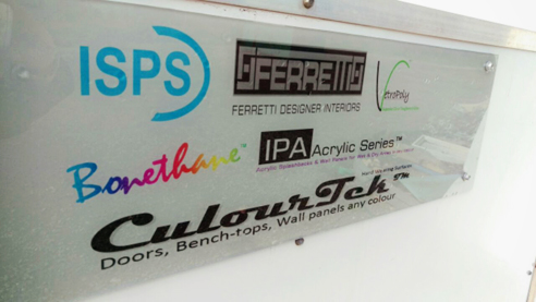 IPA acrylic white boards from ISPS Innovations