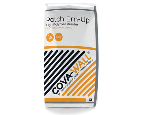 PATCH 'EM UP premixed skim-coat render