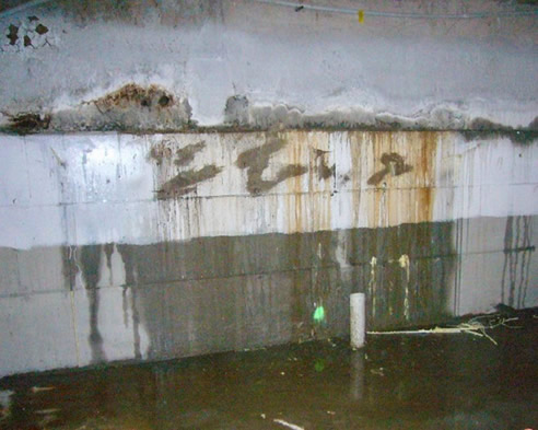 basement water leak