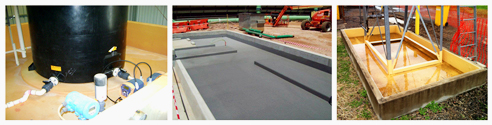 Waterproofing membranes from Rhino Linings