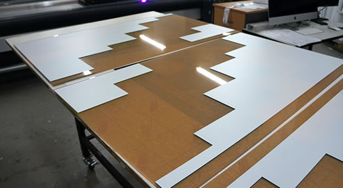 8mm thick clear acrylic panels