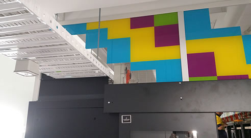 Colourful Acrylic Panels