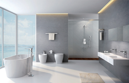 Thermostatic shower systems from CYRUE