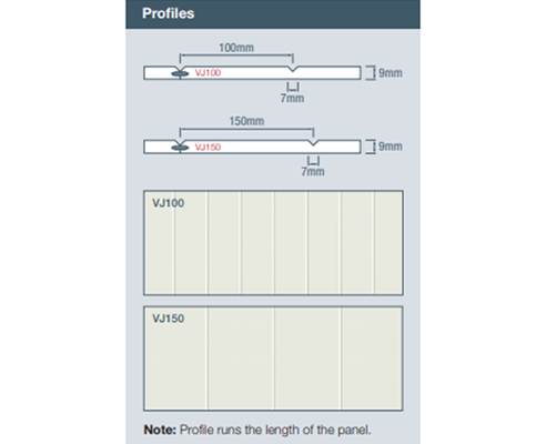 vj panel profiles