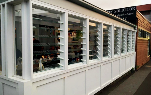 Vintage windows from Breezway