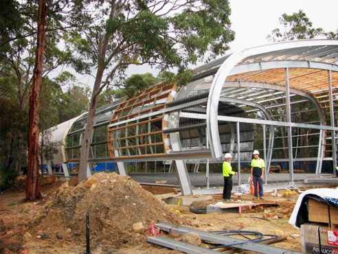 Hot dip galvanized steel structures from GAA