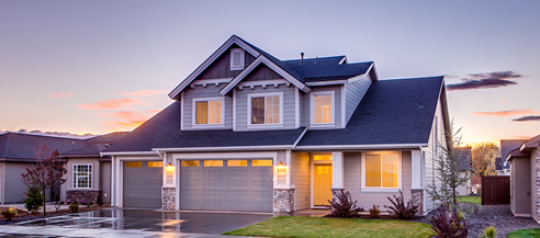 modern house roof