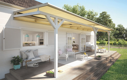 Pergola awning