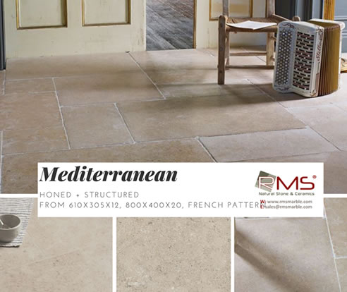 Mediterranean Limestone Floors