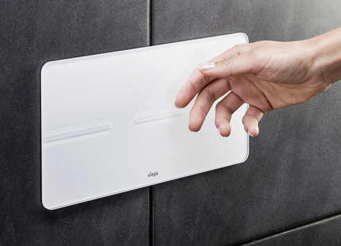 touchless flush plate