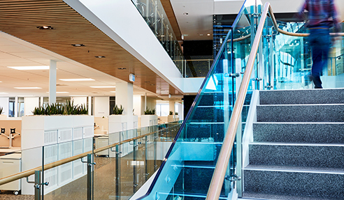 Custom Slatted Ceilings for Camden Council from SUPAWOOD