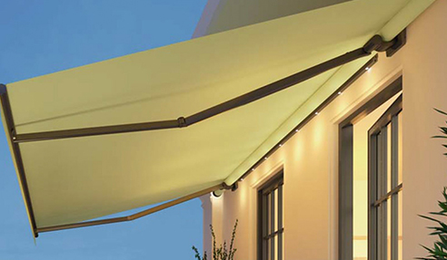 Livona and Livona Minimax: Compact Folding Arm Awnings from Blinds by Peter Meyer