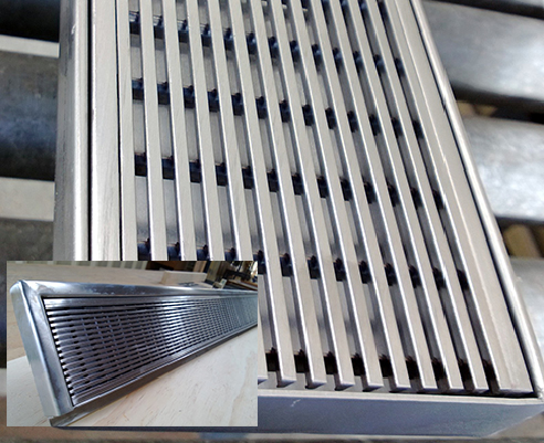 Stainless Steel Floor Troughs from National Stainless Steel