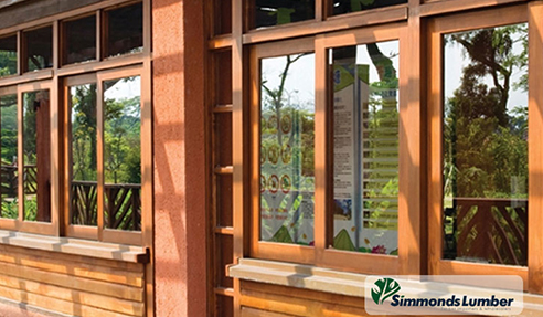 Timber Window and Door Reveals from Simmonds Lumber