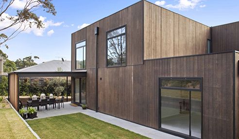 Weathertex Natural Weatherboards from Hazelwood & Hill