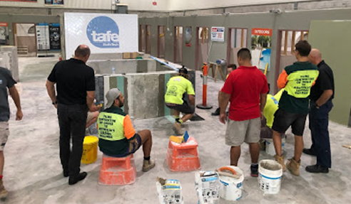 TAFE Pool Installation System Training in Acacia Ridge QLD