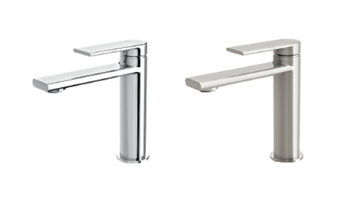 Teel Mixer Taps: Chrome, Brushed Nickel