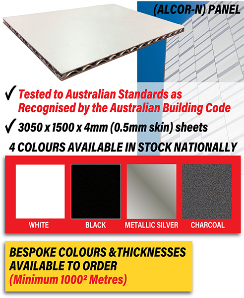Alcor-N Fire Safety Composite Panel 