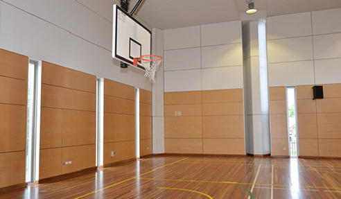 Panels Meet DET Guidelines for School Gym