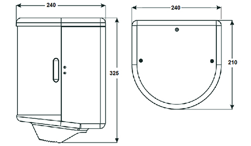 S-127 Centrefeed Paper Towel Dispenser