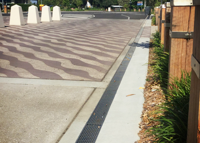 Polymer Concrete Drainage for Coastal Streetscapes by Hydro