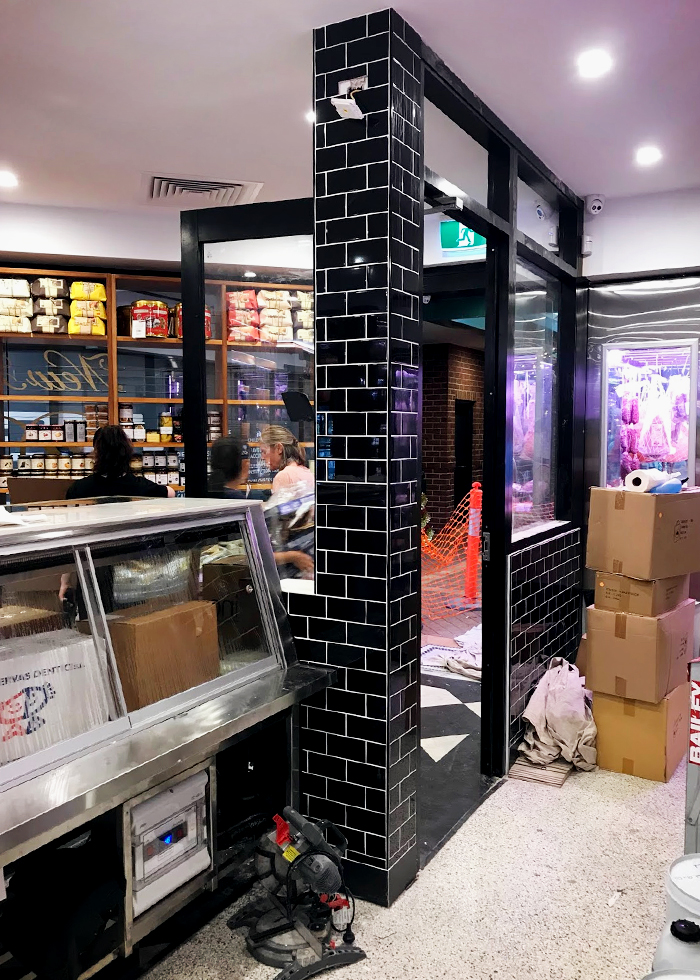 Porcelain Tile Installation for a Brisbane Deli Using LATICRETE