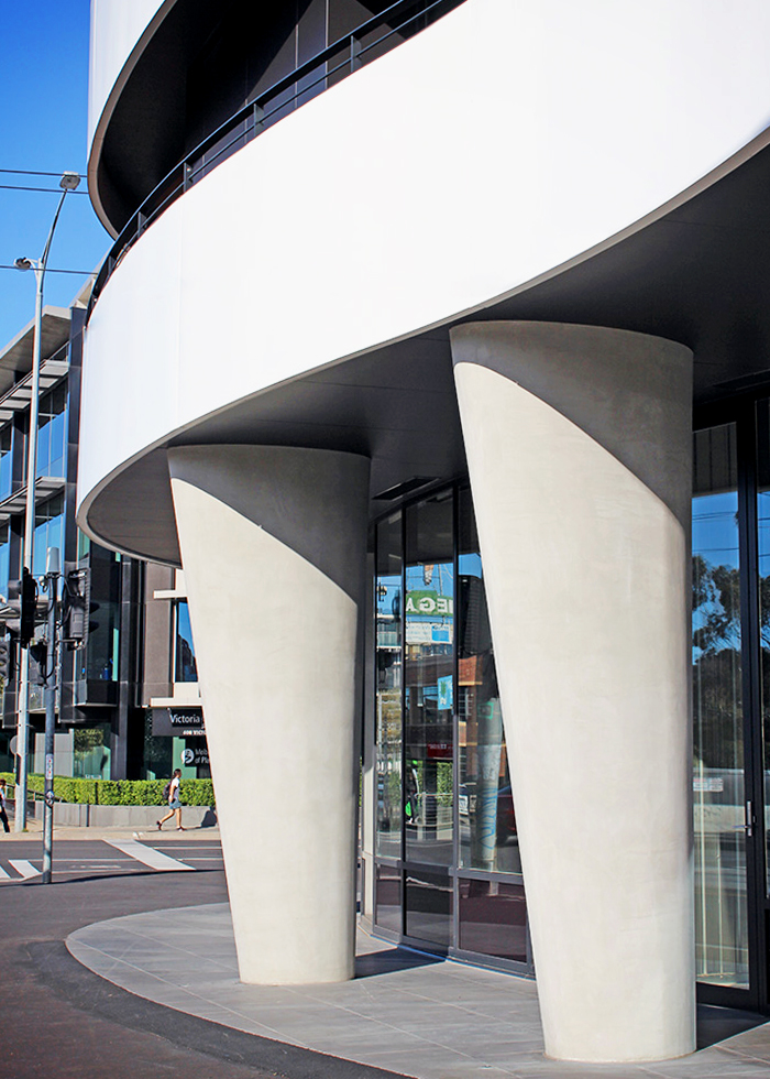 Iconic Commercial Columns in Melbourne by Unitex