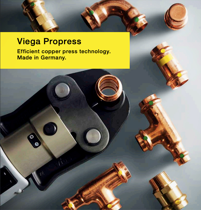 Copper Press Technology Online Resource Hub from Viega