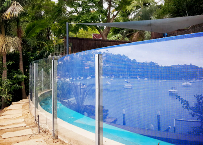Compliant Polycarbonate Swimming Pool Fencing by Allplastics