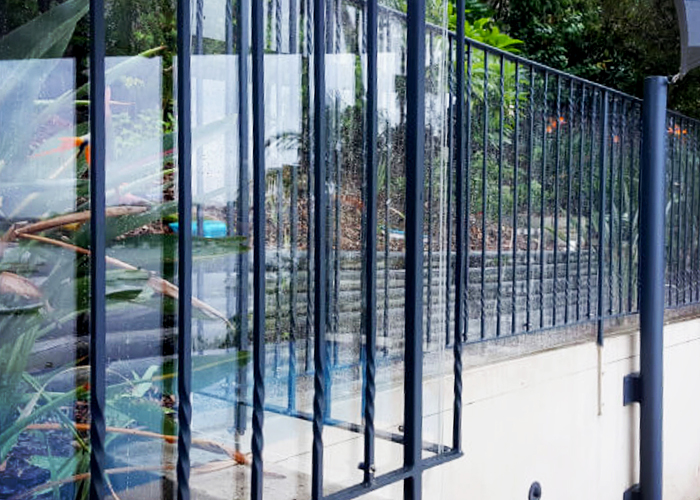 Compliant Polycarbonate Swimming Pool Fencing by Allplastics