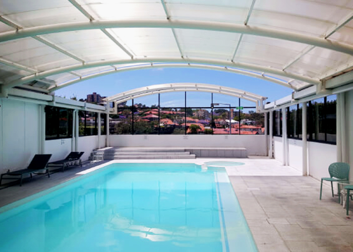 Compliant Polycarbonate Swimming Pool Fencing by Allplastics