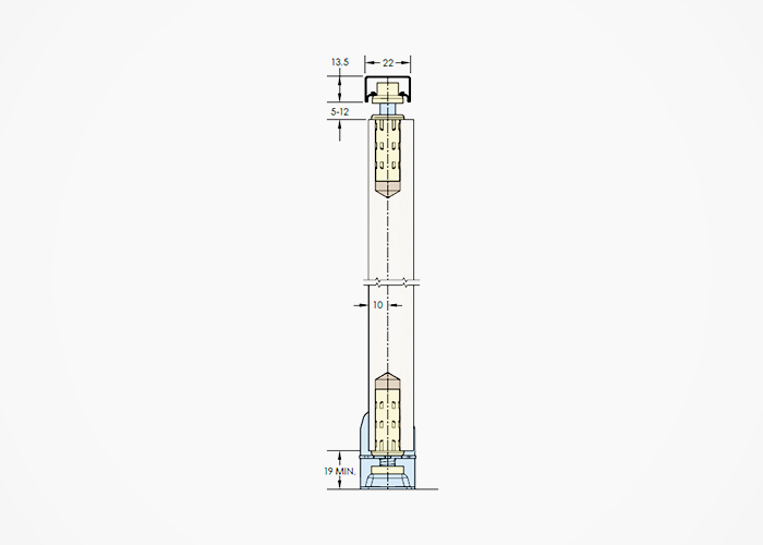 Bifold 16 Internal Folding Door Hardware by Brio