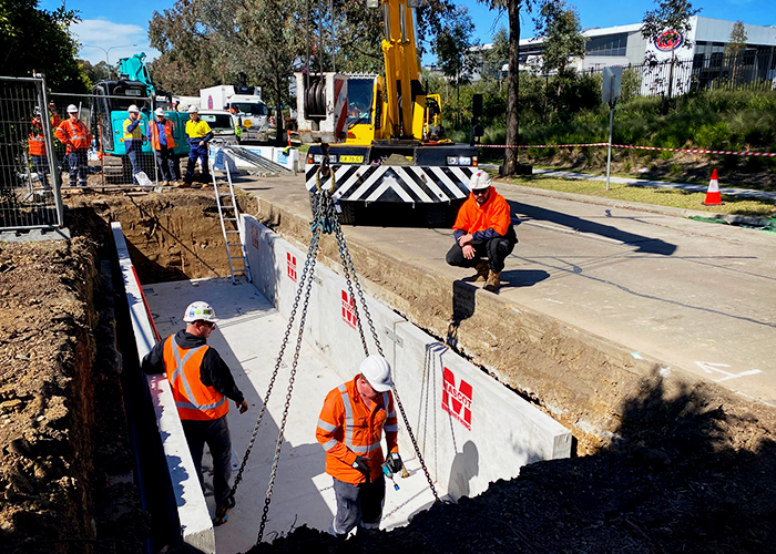 Precast Electrical Pits & Access Covers for PSF by Mascot