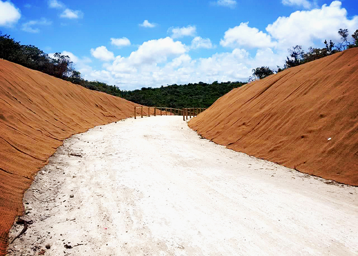 Sustainable Erosion Control & Revegetation with Polyfabrics