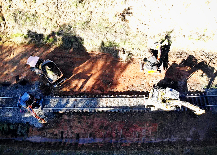 Rail Drainage Remediation with Geotextiles from Polyfabrics