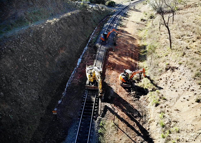 Rail Drainage Remediation with Geotextiles from Polyfabrics