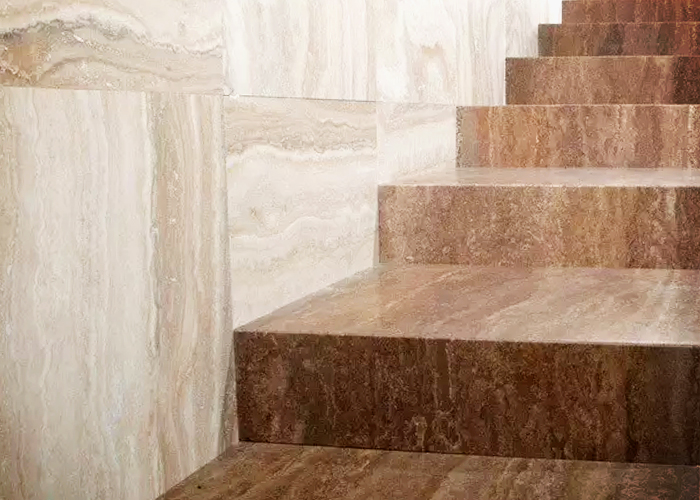 Noce Italian Travertine Pavers from RMS Marble