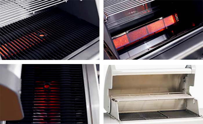 4 Burner Inbuilt Gas Barbeques from Thermofilm