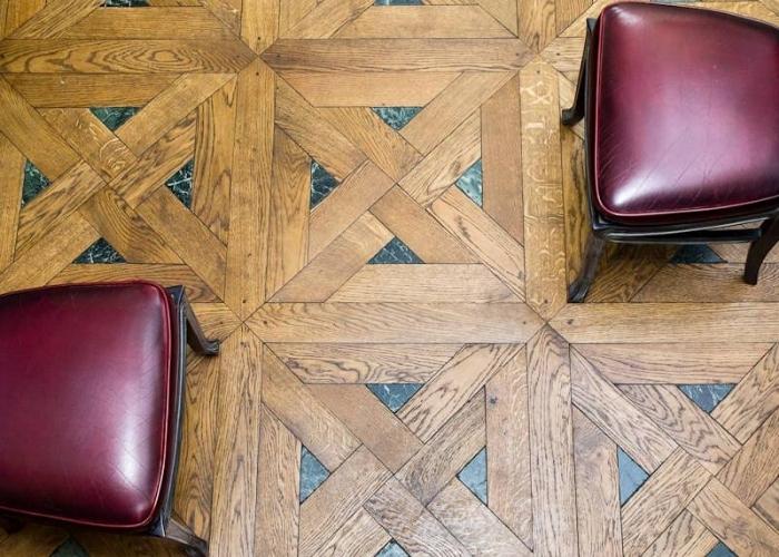 Alchemy Parquetry Wood Flooring by Antique Floors