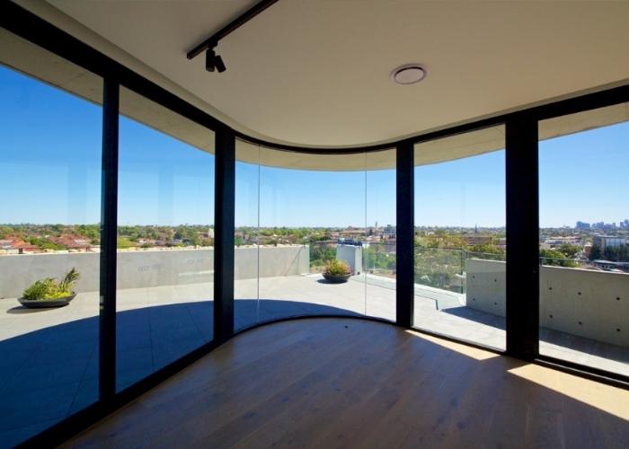 Curved Glass Windows