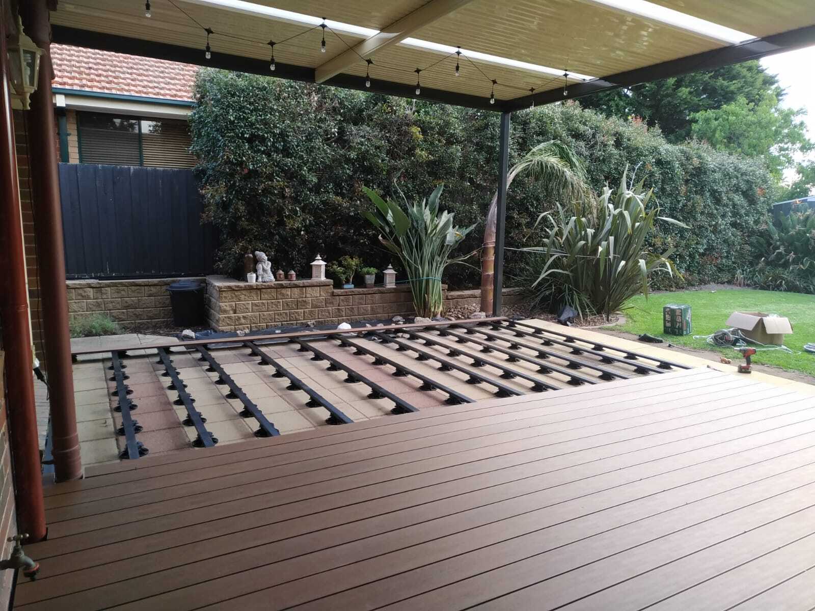 Low-height Deck Installation from Futurewood.