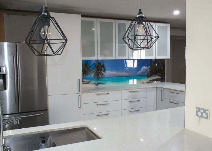 Kitchen Splashback for Aged Care By Innovative Splashbacks.