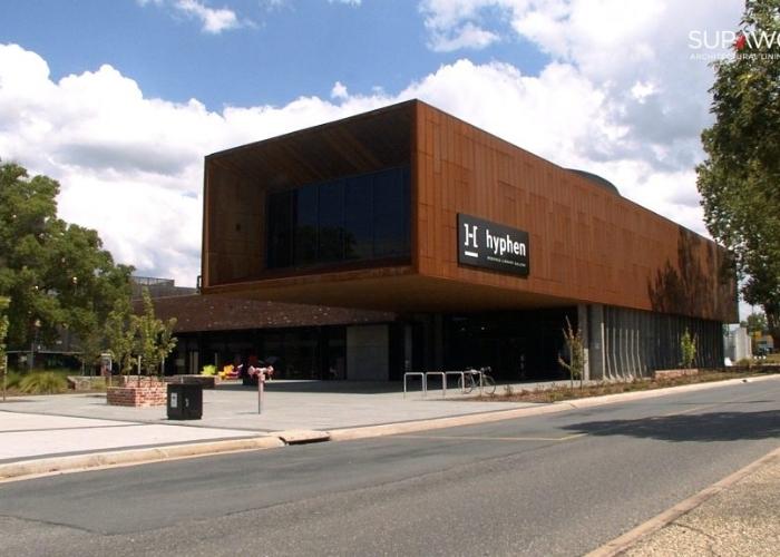 Hyphen Wodonga Library & Arts Space Project bym Supawood