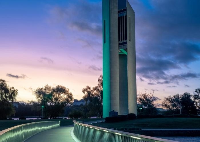 Curating Sound with Light at the Carillon by WE-EF.