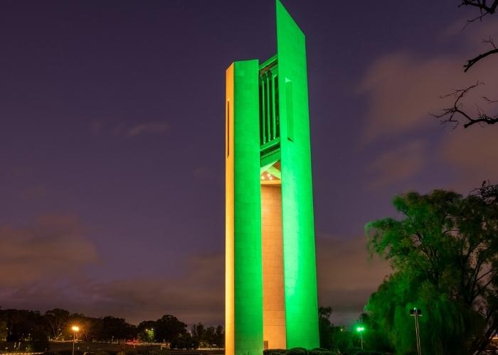 Curating Sound with Light at the Carillon by WE-EF.